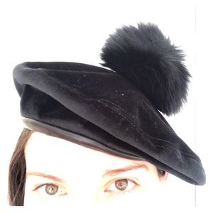 NWT Black Eric Javier Beret